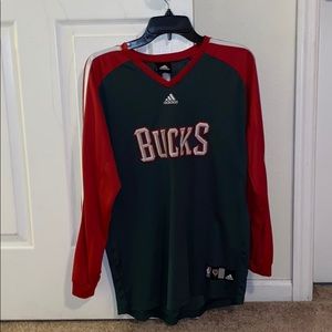 Adidas Milwaukee bucks pull over